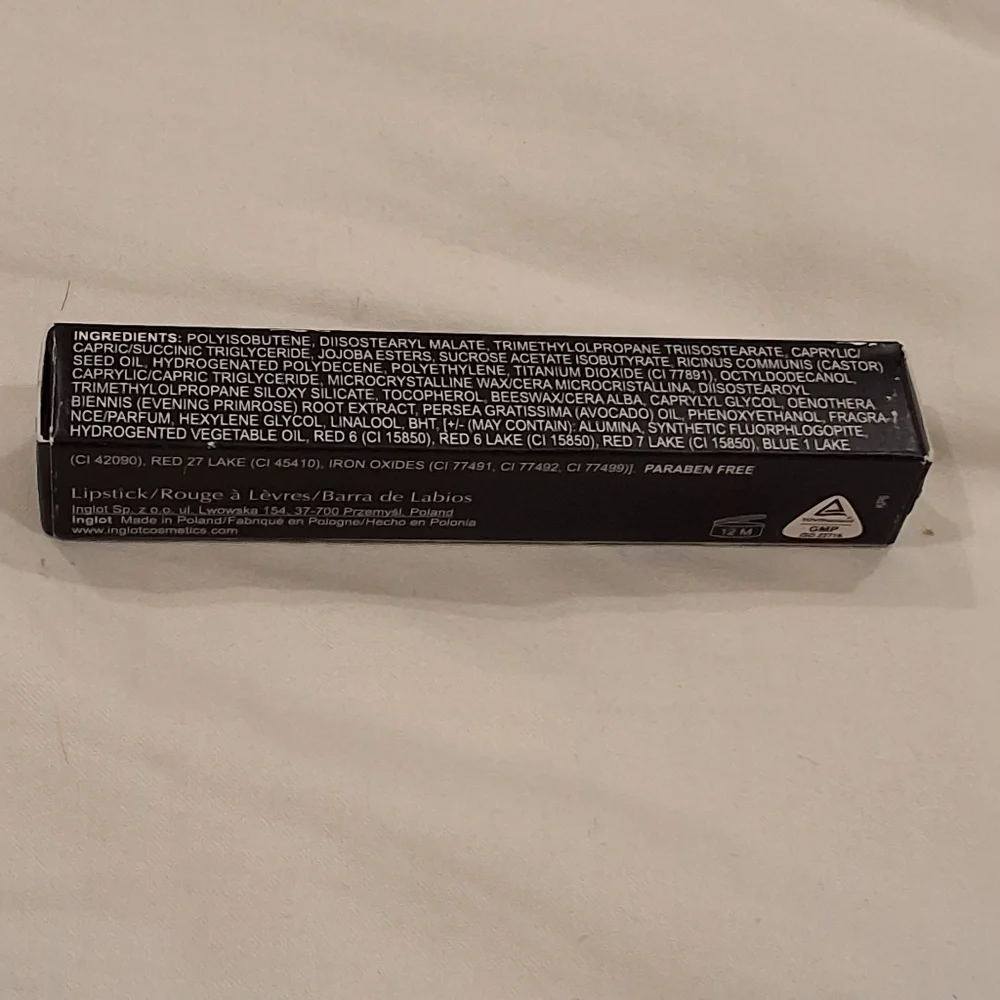 NWT Inglot Slim Gel Lipstick 66